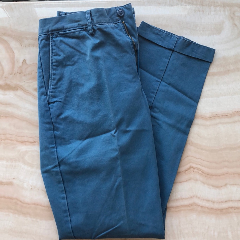 J Crew blue urban slim fit chinos